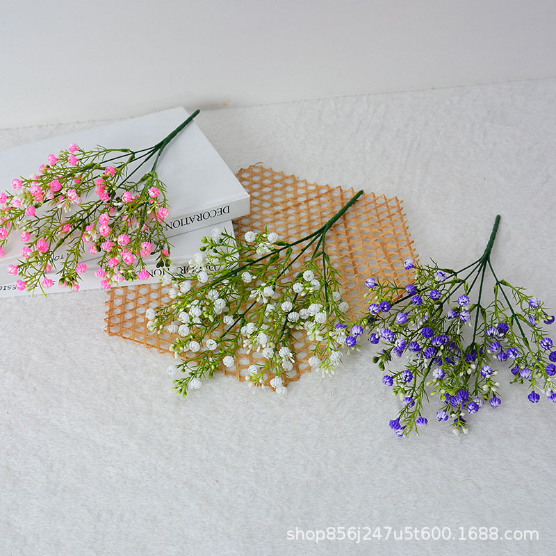 La sensación de la mano de las estrellas para el ramo de flores simuladas decoración de boda del hogar noche fragancia flores falsas fabricantes de ramo de flores artificiales al por mayor