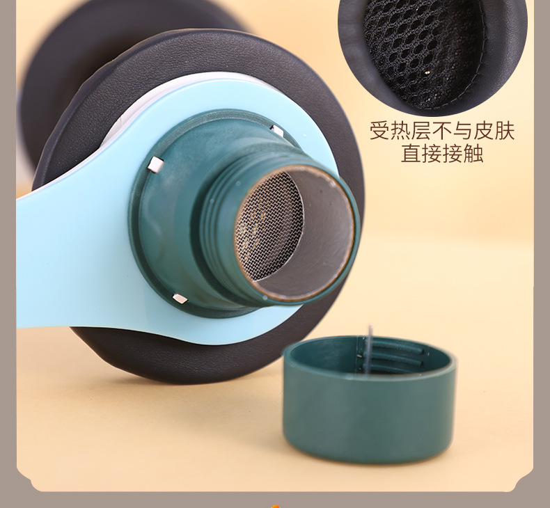 Ear Moxibustion Device with Moxa Sticks Home Ear Warming Tool for Relaxation 40 Moxa Cones in use