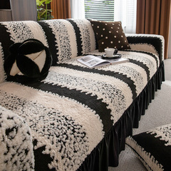 Comfort Cotton Fleece Sofa Cover 2025 New Winter Plush Sofa Cover Full Cover Universal Anti-Cat Scratch Protection Cover