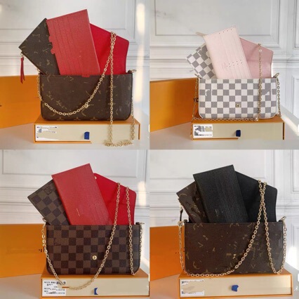 2025 new foreign trade floral three-piece set for women, a versatile classic chain envelope bag, wholesale 2025 new foreign trade floral three-piece set for women, a versatile classic chain envelope bag, wholesale