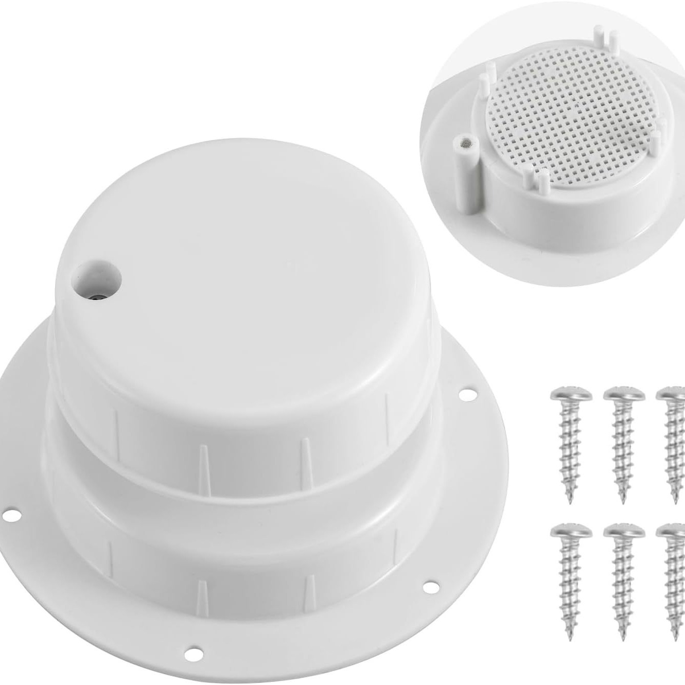 跨境电商 美式拖挂车房顶卫生间通风 厕所通风口通风盖带防蚊虫