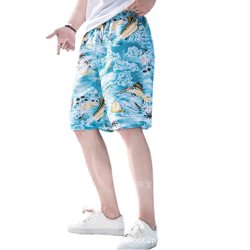 Beach multicoloured summer quick dry shorts for leisure