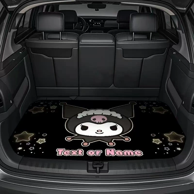 Avtomobil döşəmə paspasları: Non-Slip, Dirt-Resistant Mat for Dropshipping - sanrio-trunk-18-75100cmcrystal-velvet