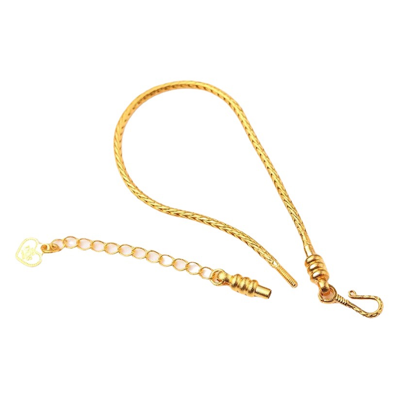National Fashion Snake Bone Bracelet Necklace Adjustable Fashionable Simple Elegant Extension Women's diy Beaded Bracelet Extension
