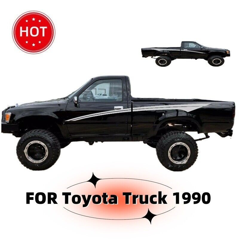 适用于丰田Toyota Truck 1990车贴车门尾箱车身贴纸A1658
