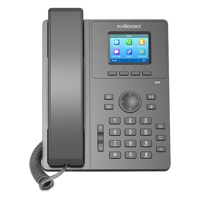 Feiyin Эра сетевой IP-телефон IP LAN телефон стационарный телефон Поддержка POE 2 SIP линии P10