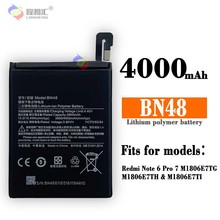 适用于小米红米Note 6Pro手机电池 BN48大容量内置充电板批发现货