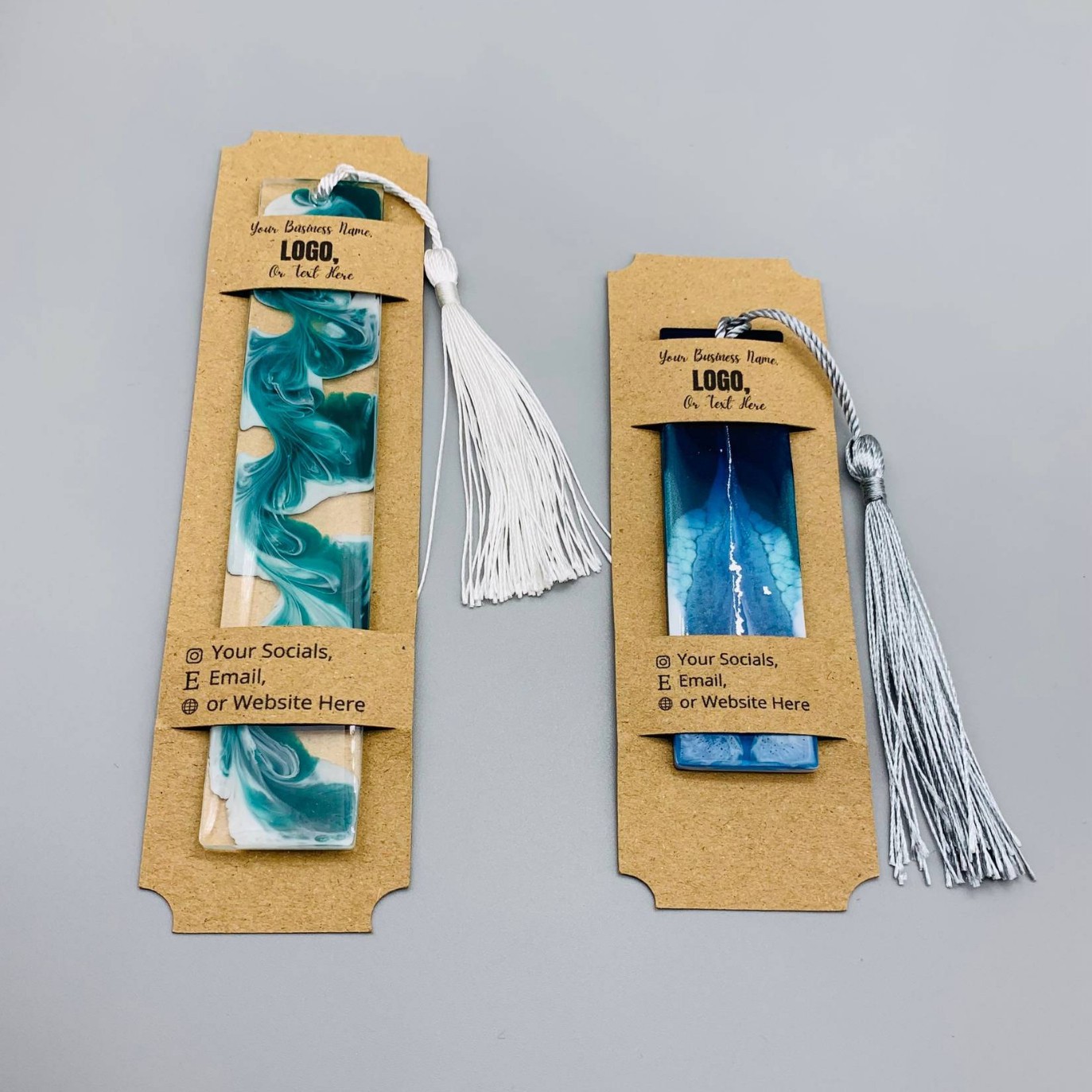 定 制书签架带标识卡片可回收环保包书签包装书签展示卡