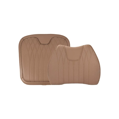 ventilated and breathable seat cushion — Waist support