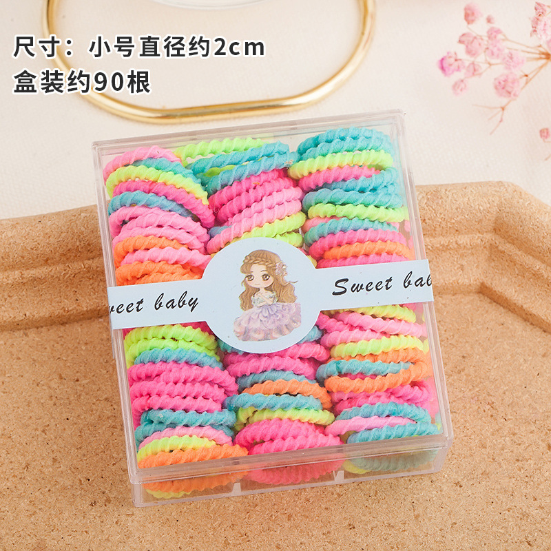Banda de goma para niñas y niños no duele el cabello banda de goma elástica niña bebé banda de pelo lindo niña tocado