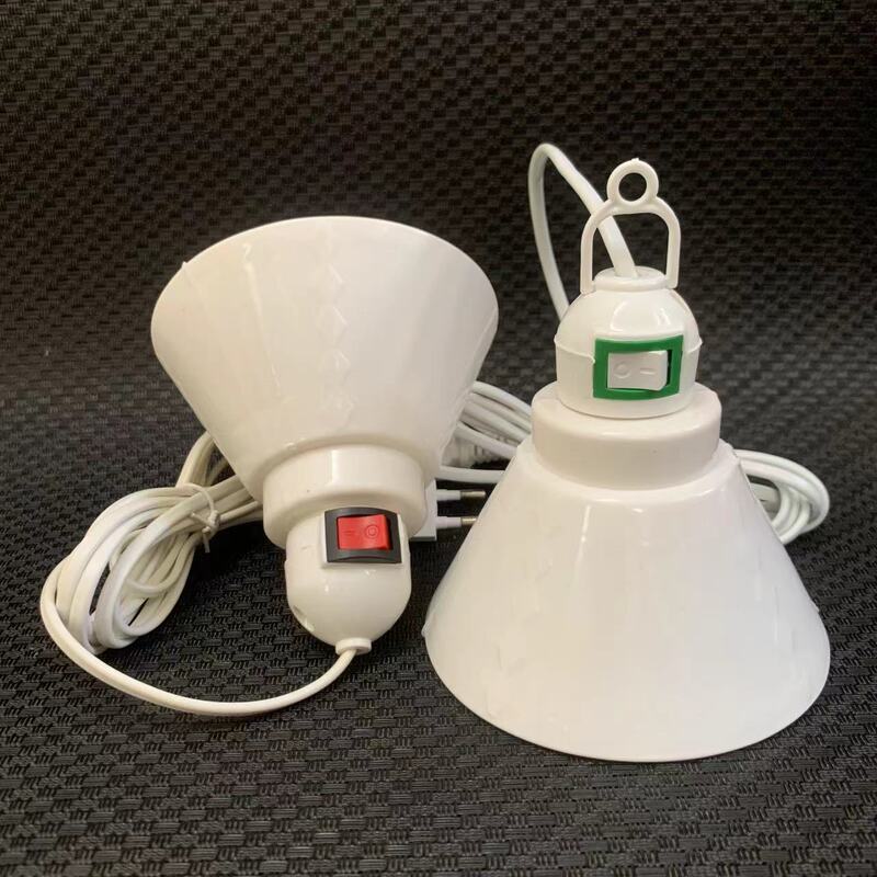 E27 screw hanging lamp holder extension cable supporting plastic lampshade mobile lamp holder extension cable screw lamp holder