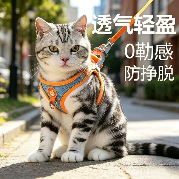 Cat Traction Rope, Anti-Breakaway Special Cat Rope, Small Size Dogs Harness, Cat Rope, Pet Dog Leash, Dog Leash