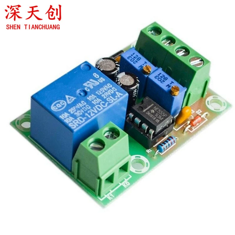 XH-M601 плата управления зарядкой аккумулятора 12V интеллектуальное зарядное устройство Автоматическая зарядная плата питания питания