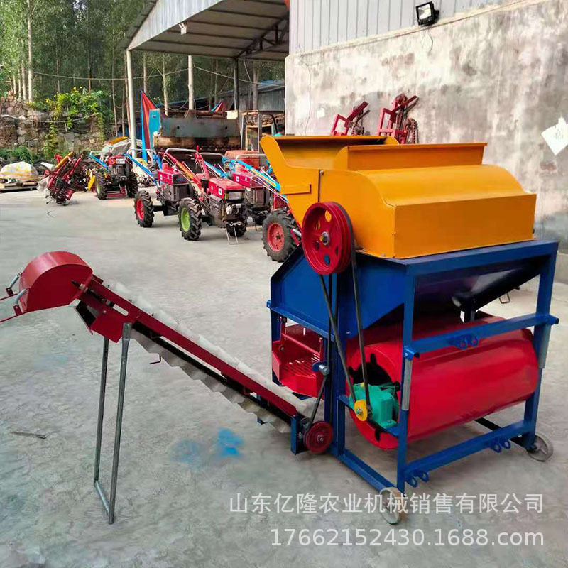 8000型花生摘果机 自动装袋花生脱秧机 多功能鲜果子打果机