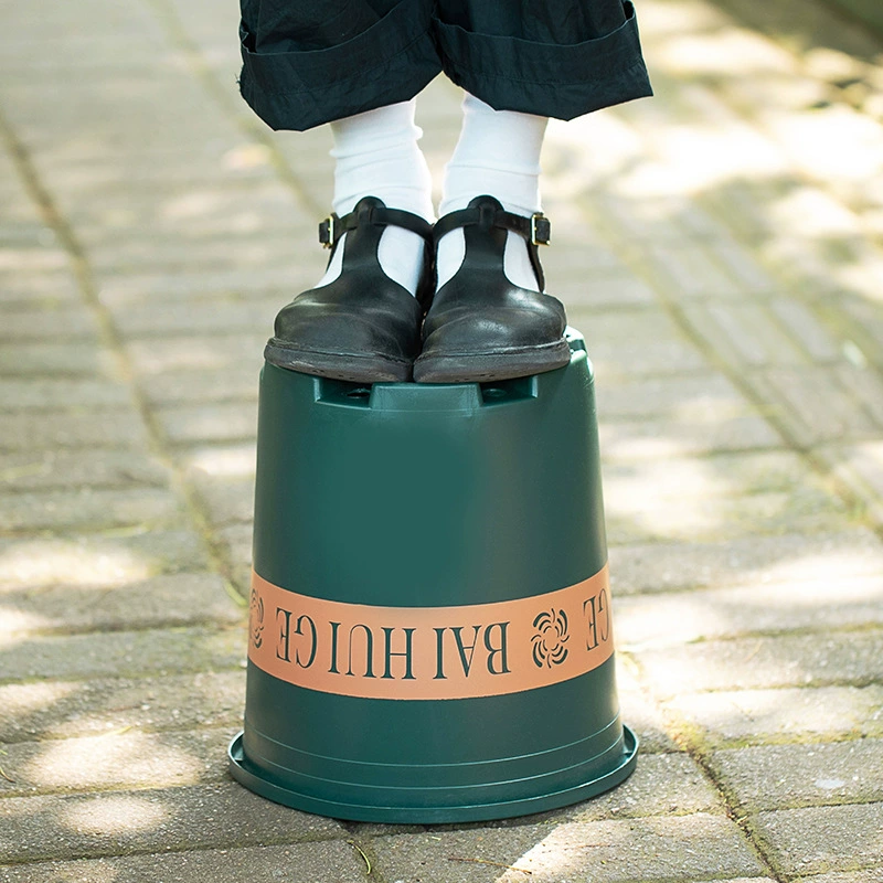 Пластиковые цветочные горшки специальные распродажи балкон зеленый укроп горшок роза цветочный горшок орхидея оптовая большая смола галлона горшок