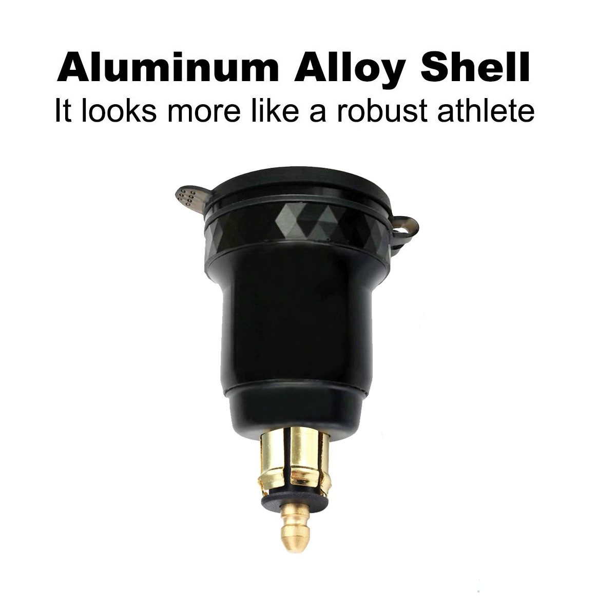 Vehicle-mounted charger 2024 compatible motorcycle Ducati BMW USB cigarette lighter fast charge female socket power source car charger