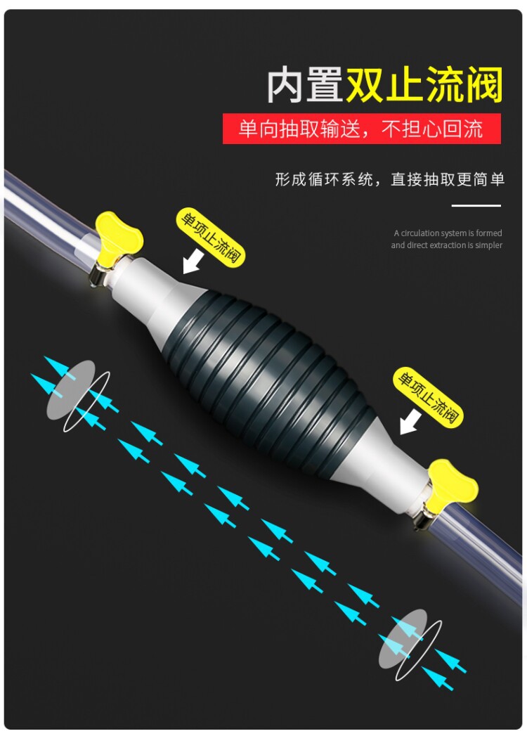 Manual Oil Extractor, Plastic Oil Suction Pump, Oil Suction Tool, Car Oil Suction Pipe, Large Suction Pipe, Self-Priming