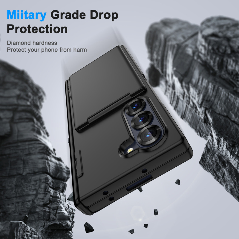 サムスン ZFold 30% off スタックカードホルダー携帯電話ケース ZFold6 肌の感触の携帯電話保護カバーに適した国境を越えた新製品|undefined
