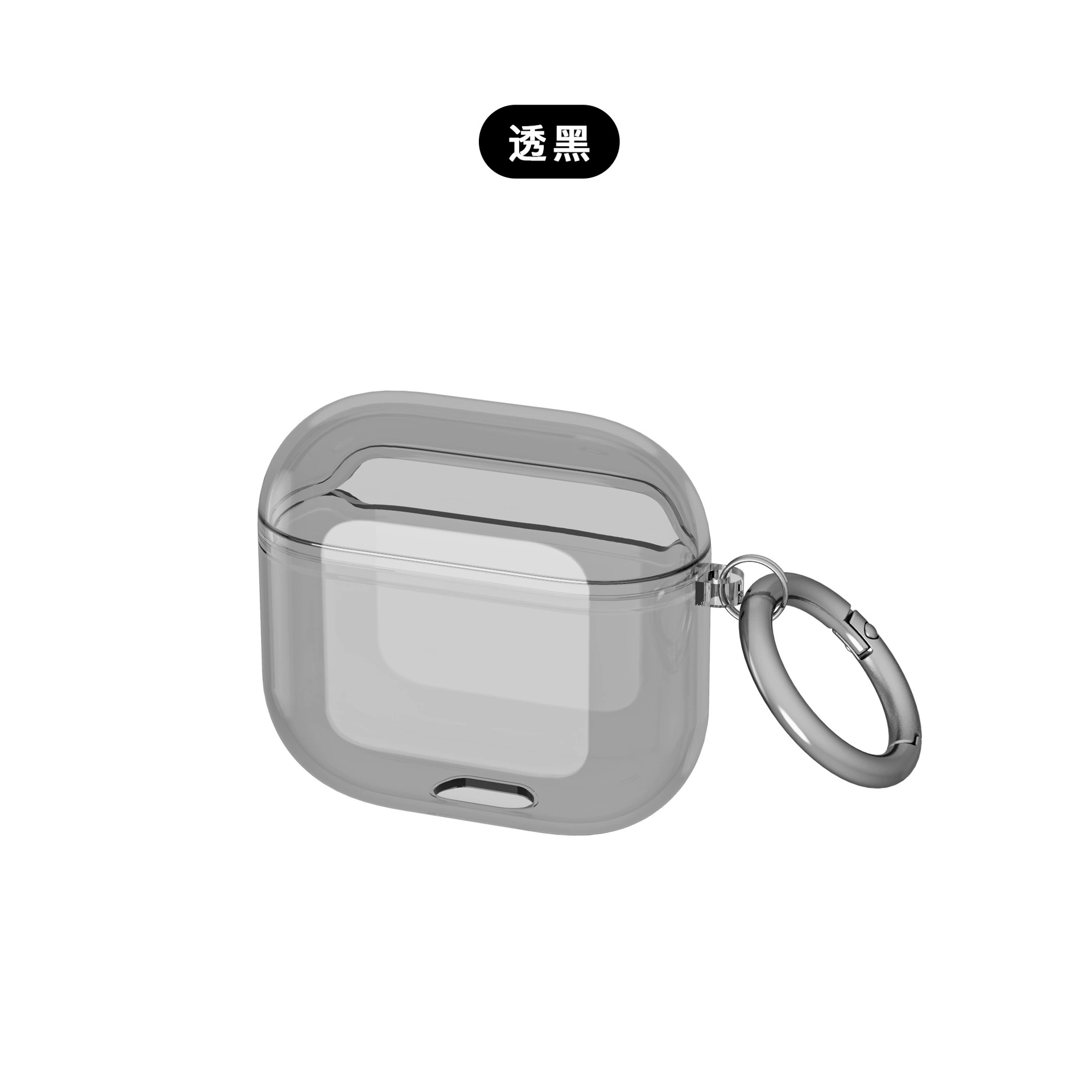 Protective Case (Apple AirPods4) — Transparent, Glitter Options, Charging Port Access