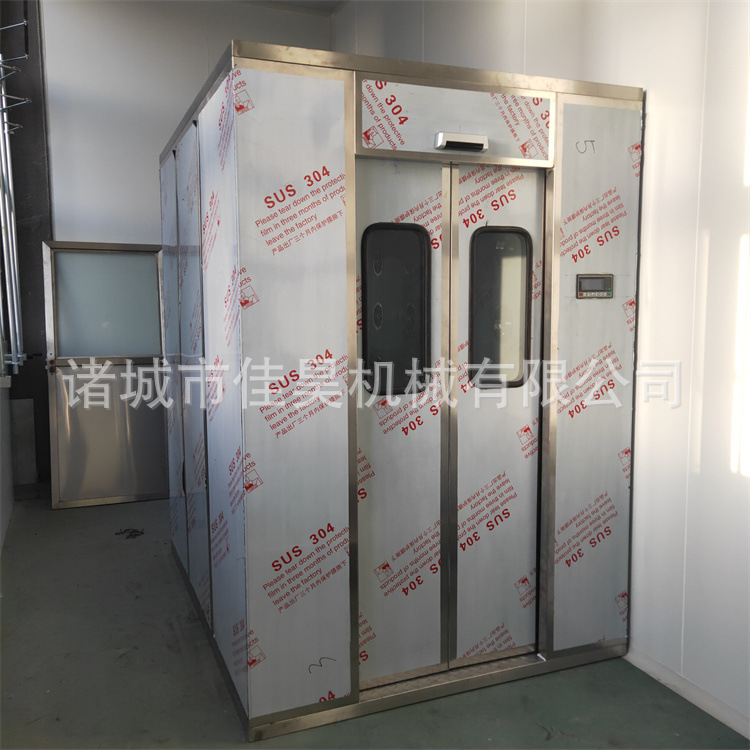 生产无尘车间货物通道风淋室智能语音无尘货人淋室单多人风淋室