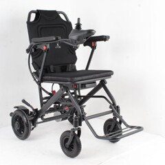 電動車椅子、高齢者向けインテリジェント全自動折りたたみ軽量障害者用ポータブルスクーター、飛行可能
