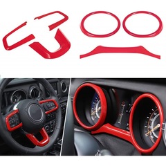 跨境熱銷適用于吉普牧馬人JL JLU 2018-2022中控內飾裝飾配件21件