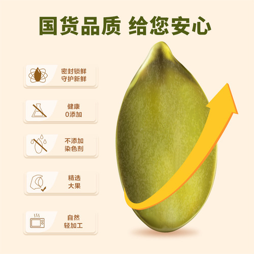 Pumpkin Seed Kernels Small Pack 10g per Bag, Handful Pack for Festivals, Gifting, Hosting, Leisure Snacks, Roasted Nuts, Full Cart Wholesale