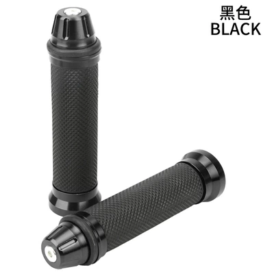 Motorcycle Modified Handlebar Cover Handlebar Modification Accessories Aluminum Alloy Riding Handlebar Handlebar Rubber Cover Factory Wholesale (Motorcycle Safety Supplies) - aluminum-alloy-handle-glue-black