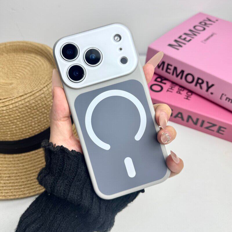 Funda Magnética para iPhone 17 Pro 16 11 de PC Anticaídas y Resistente a Huellas Dactilares