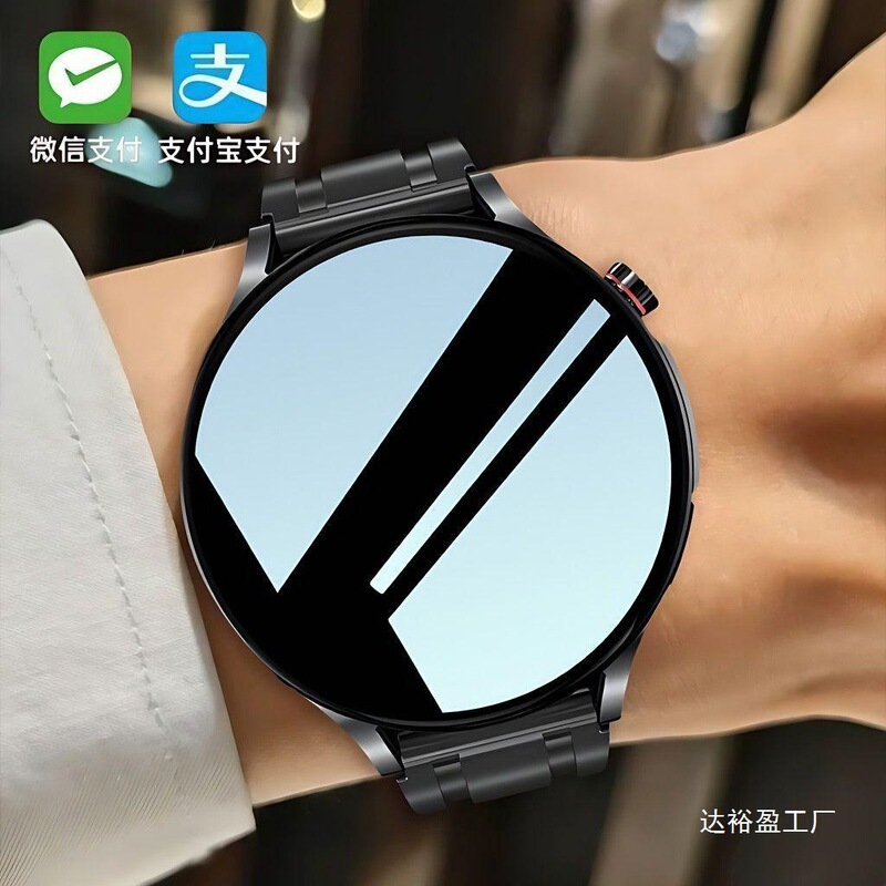 Huaqiangbei Gt4 Payment Smartwatch Huaqiangbei Sports Blood Pressure Payment Nfc Music Health Monitoring Wholesale