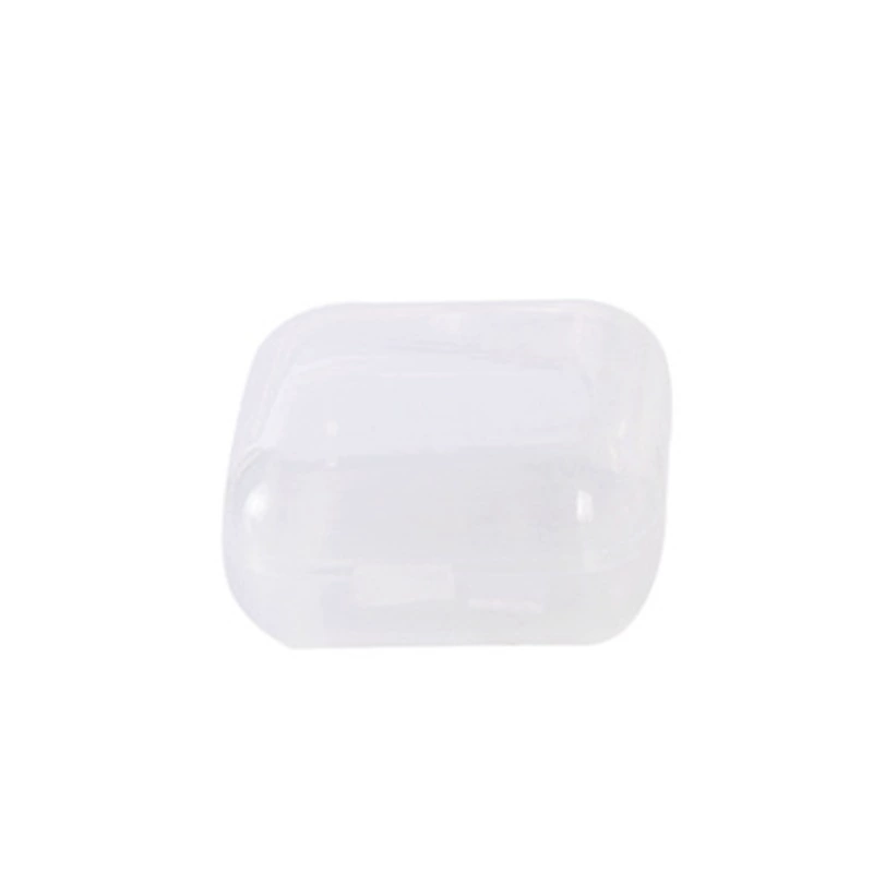 Transparent Plastic Storage Box for Earrings & Small Accessories, multiple square sizes 3.5–12.5 cm