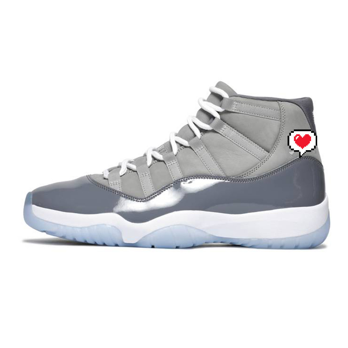 Transfronterizo Putian AJ11 Star Jiao 11 generación de zapatos de baloncesto negro rojo almohadilla de aire de palma completa para hombres y mujeres zapatillas de combate