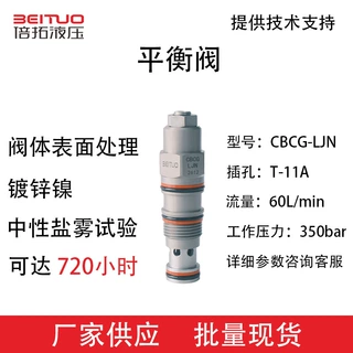 平衡阀 CBCG-LJN平衡阀螺纹插装 美国太阳同款 SUN   插孔T-11A
