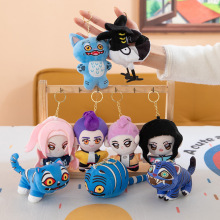 �羳��Ʒkpop demon hunters plush �CħŮ�F�ϻ�ë�q��ż����