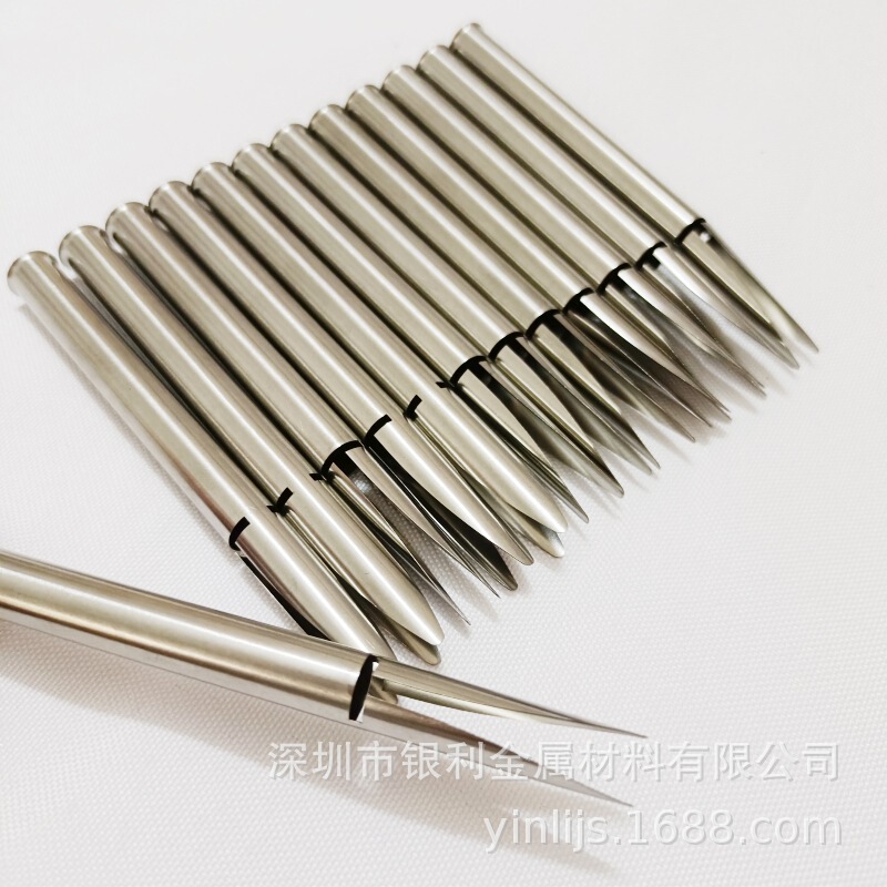Stainless Steel Bead-In-Bead Split Channel Needle 304 Stainless Steel Capillary Processing Disposable Tattoo Needle Eyebrow Tattoo Needle