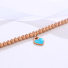 Jewelry, enamel, small design advanced round beads, bracelet, fashionable accessory with beads, high-quality style