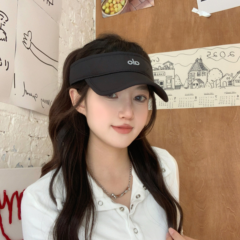alo 帽子女性の日焼け止め帽子女の子のための美しい空のシルクハット速乾性アウトドアスポーツハイエンドサンハットカスタマイズ|undefined