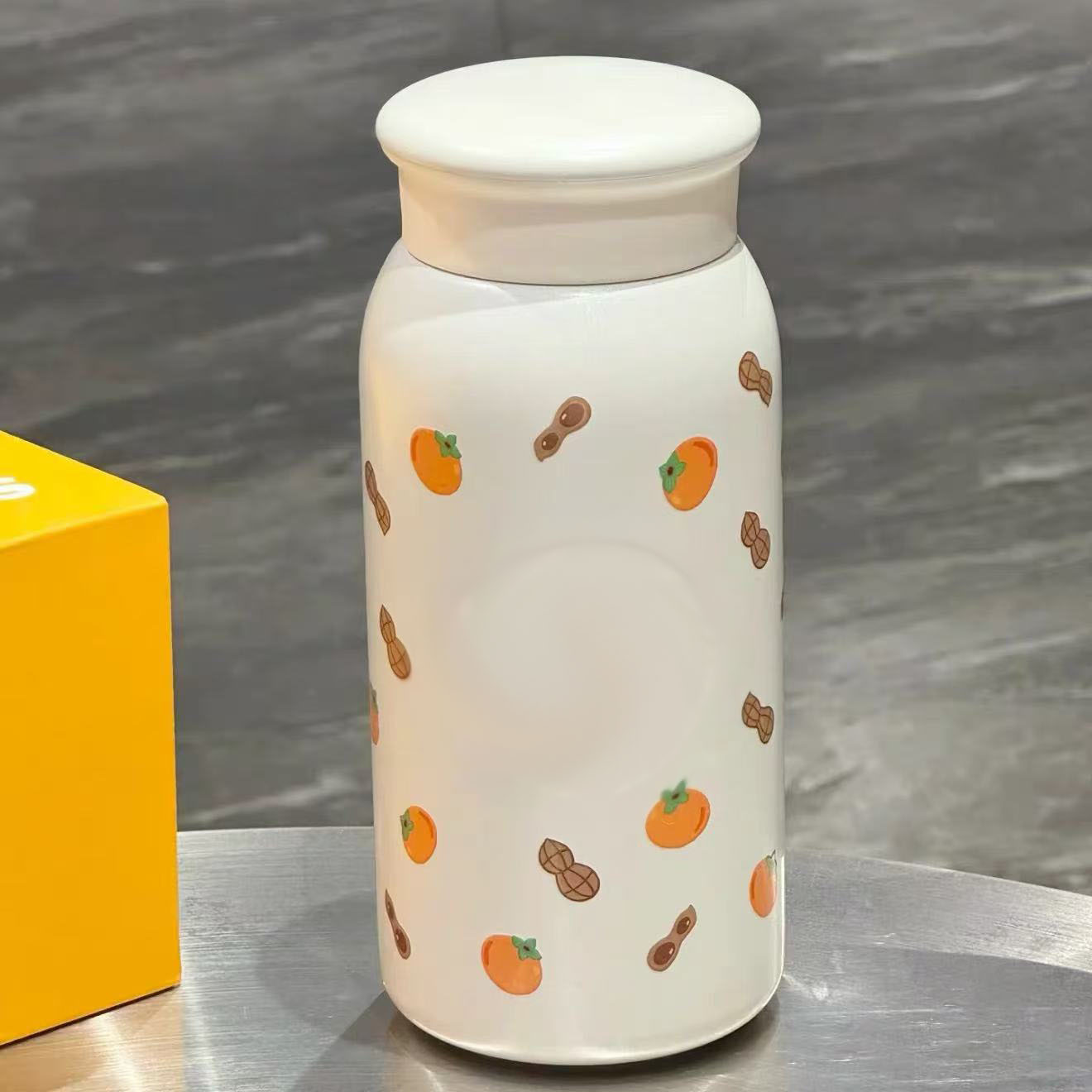 304 스테인리스 355ml 휴대용 보온 텀블러