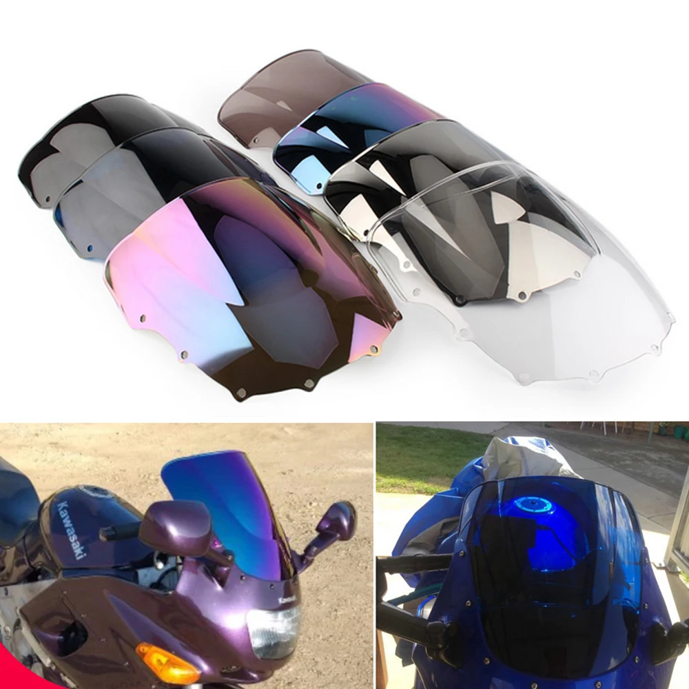 Suitable for Kawasaki Zzr400 1993-2007 Motorcycle Modified Front Windshield Front Windshield