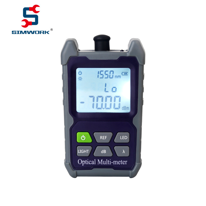 简工智造（SIMWORK）光功率计网线测试自校准测线仪光缆多功能