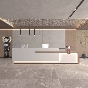 Company B&B Hotel Elegant Front Desk Beauty Salon Billiard Hall Bar Art Training Institution Cashier