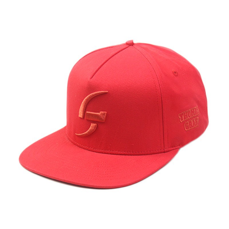 Sombrero de borde plano Hip Hop americano bordado estereoscópico al aire libre para adultos sombrero de sombrero