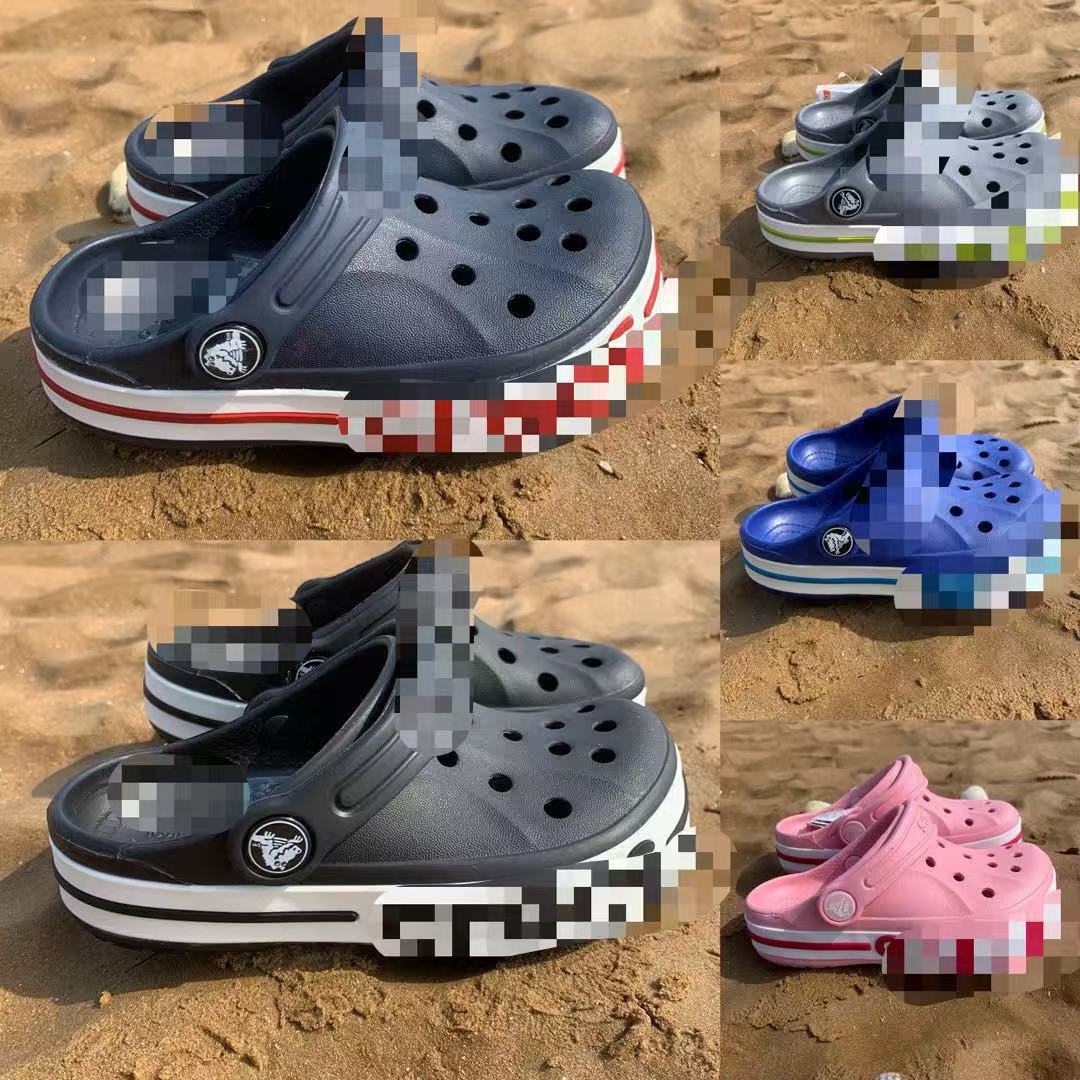 Original Foreign Trade Summer Style Children's Cro Carlo Non-Slip Breathable Eco-Friendly Resin Sandals Slippers Beach Clogs