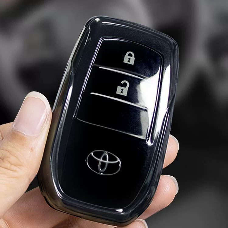 Подходят чехол на ключи для Toyota, Landa, Senna, Grivia, Vesa, Leiling, Corolla, Domineering, Camry, прозрачный