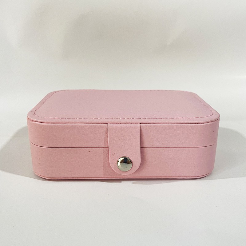 Caja Organizadora de Joyas Antioxidante para Viaje de Cuero PU