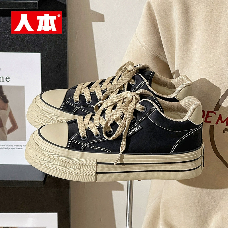 RB23225D бархатные холщовые туфли женские туфли новые осенние и зимние толстые туфли средней банды теплые спортивные туфли