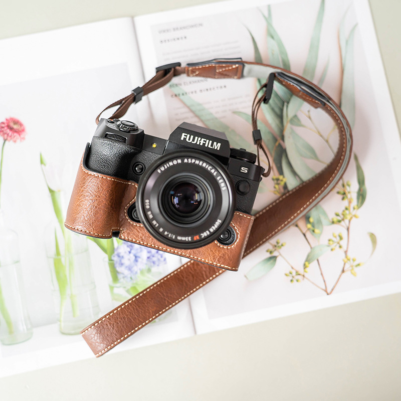 Funda protectora Fuji XS20 Bolsa para cámara XS10 Funda de cuero de segunda generación XH2S Bolsa base XT5X100VI Accesorios