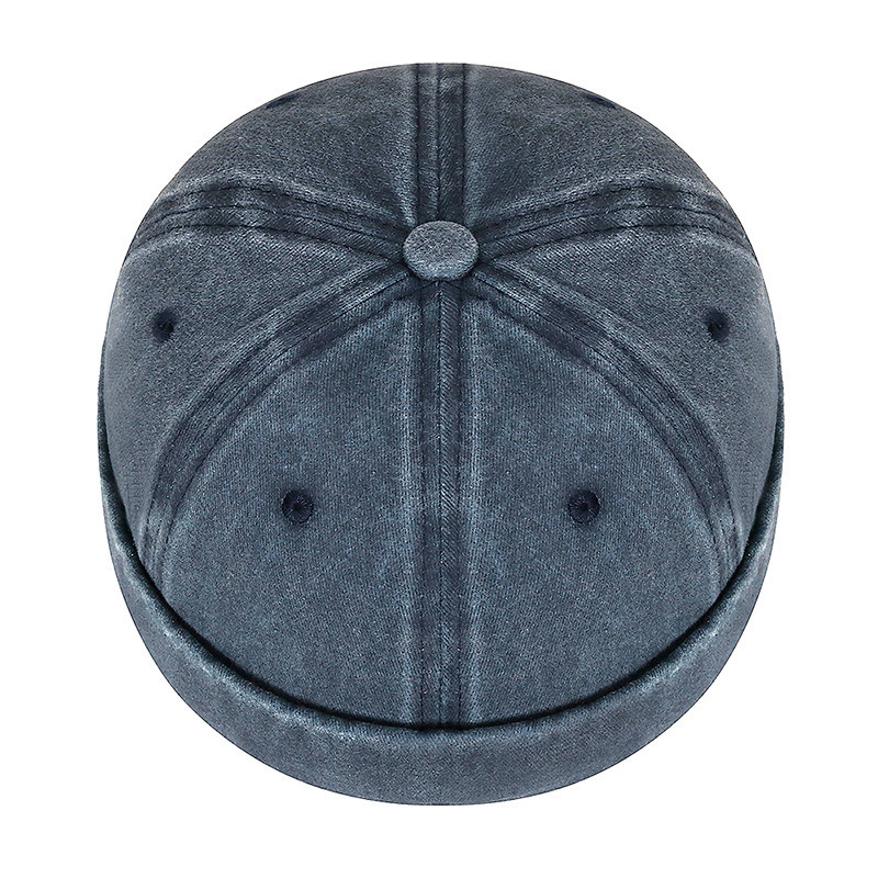 Nuevo cross-border de cuatro estaciones para hombres y mujeres calles hip-hop sombrero transpirable sombrero de propietario de telas vaquerinas lavables sombrero sombrero sombrero