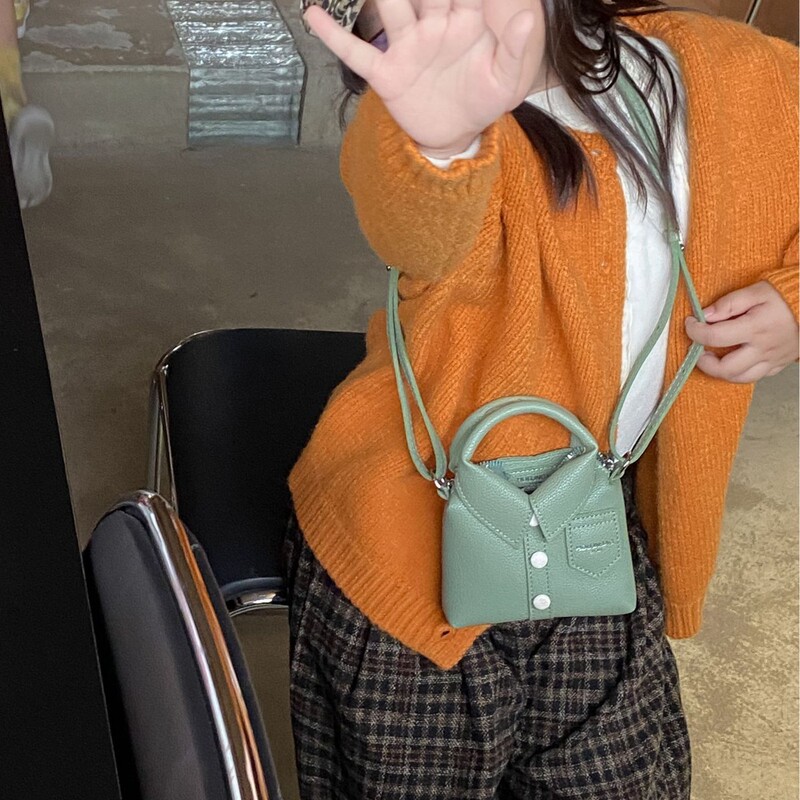 跨境儿童包包2025新款小众设计衣服造型手拎包女童亲子斜挎包外贸|undefined