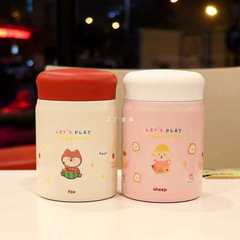 A5L304不鏽鋼燜燒杯燜燒壺 迷你真空便攜兒童寶寶外出小容量保溫